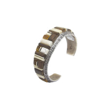 Load image into Gallery viewer, Aaron Anderson Ironwood Inlay Bracelet
